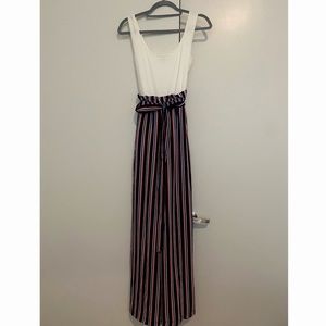 Striped Jumpsuit